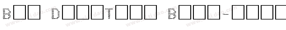 Bad DataTrip Bold字体转换
